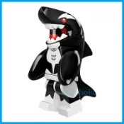 LEGO 樂高 人偶包 71017 殺人鯨 全新品 有底板 無說明書 無外袋( 鯊魚王 鯊魚人 DC 鯊魚 蝙蝠俠 )