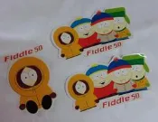 沸騰 fiddle 南方四賤客 全新貼紙 剩3組
