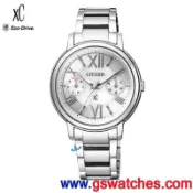 【金響鐘錶客訂商品】全新CITIZEN星辰錶 FD1090-54A,xC,光動能,時尚女錶,藍寶石,公司貨