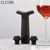 紅酒塞抽真空塞一泵二塞 家用葡萄酒紅酒瓶塞子保鮮密封塞【摩可美家】