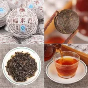 (店+)【24H發貨 台灣現貨】普糯米香普洱茶 陳皮普洱茶 玫瑰花普洱 菊花普洱 普洱小沱茶 特級普洱老茶 熟茶 茶葉 茶
