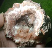 《晶華》阿根廷粉晶洞 水晶 礦物 02K04-A