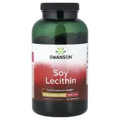 【iHerb】Swanson Vitamins, 大豆卵磷脂，1.2 g，180 粒軟凝膠