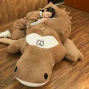 小胖達生活百貨 170CM 超大鱷魚公仔毛絨娃娃抱枕女生生日禮物床上睡覺大抱枕布娃娃