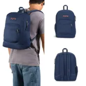 (店+)【JANSPORT】Jansport Cross Town Plus 藍 15吋 後背包 筆電包 雙肩包 背包 包包 JS0A7ZNZ003