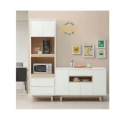 (店+)25E 605 蘿拉白色餐櫃 2尺電器櫃 /4尺餐櫃 /5尺餐櫃 仿岩餐櫃 展示櫃 碗盤櫃 收納櫃