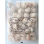 【逸嵐】－帶卵帆立貝(31-40顆)／1kg／滿799免運／帆立貝柱／凍煮裙邊貝／帆立貝／干貝／貝柱／冷凍食品／海鮮