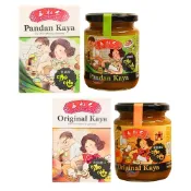 【蝦皮直營】三叔公 咖椰醬 KAYA 經典原味 香蘭葉風味 240g 抹醬 塗醬 果醬 麵包醬 吐司醬 咖吔 班蘭