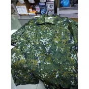 國軍 十字格紋布數位迷彩服上衣 CVC斜紋布數位迷彩上衣