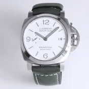 二手品 PANERAI 沛納海 PAM01314 白面三明治錶盤 自動上鍊 44MM (含2020年保卡及原廠盒子)