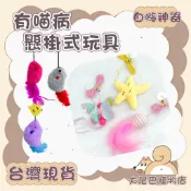 🚛快速到貨【大尾巴】有喵病 台灣現貨 懸掛式發聲老鼠 逗貓老鼠 仿真老鼠 貓咪互動玩具 貓咪玩具 發聲玩具 貓薄荷