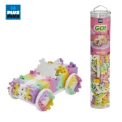 虎兒寶 【++Plus-Plus 加加積木】MINI小顆粒-彩虹系列 200PCS - 車系列(糖果)