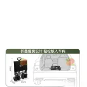 歡樂購物網 【輕便折疊】露營推車 手拉車 360度旋轉輪 戶外拖車 防滑手柄 露營野餐擺攤皆適用