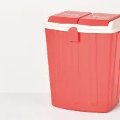 日本Natura pallet 二分類掀蓋式垃圾桶75L - 四色可選
