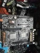 intel  XEON E5-2660V+ 華南X79 双CPU 主機板 無擋板 故障品