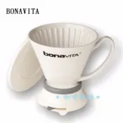 【咖啡妹妹】 BONAVITA 全陶瓷 手沖咖啡 聰明濾杯 白色