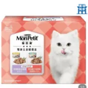 Costco 🐈  好市多 貓倍麗 雙拼主食罐組 Mon Petit 小鮮肉泥 貓罐頭  寵物貓 喵 貓罐頭 寵物 濕糧