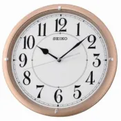 有發票 實體店面 31公分【時間光廊】SEIKO 日本 精工掛鐘 圓型 滑動式秒針 原廠公司貨 QXA637P