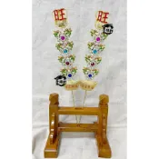 雙色水鑽 柳絲春花 春花 爐花 金花 春 福 興 旺 宮廟 元寶爐花 吉花 雙龍春花 珍鑽春花 虎爺春花 現貨 春仔花✨