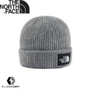 【The North Face 針織保暖毛帽《水泥灰》】8CGZ/FLASHDRY速乾毛帽/休閒帽