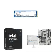 (店+)【Intel 英特爾】〈自MO價〉Core U7 265KF+微星 Z890-S 主機板+金士頓 NV3 1TB M.2 PCIe SSD