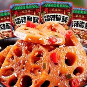 【👑吃貨小分隊】湖南香辣海帶絲 香辣脆藕 香辣零食 湖南特色小吃 長沙臭豆腐 休閒零食小吃 香辣麻辣零食 辣味零食