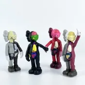【可動玩偶】潮玩創意芝麻街kaws考斯半解剖裝飾擺件公仔手辦模型潮牌周邊玩具PVC 手辦 可動人偶 盒裝手辦