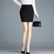 ParrotFashion包臀職業風緊身超短裙2024新款西裝春夏半身裙矮個子顯腿長窄裙