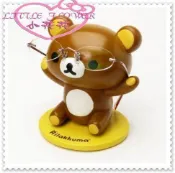 【買動漫】♥小花花日本精品♥Hello Kitty 懶懶熊 拉拉熊 造型桌上眼鏡架 背後有小空間置物 33009803