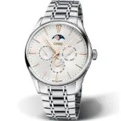 Oris 豪利時 Artelier 月相盈虧機械錶-40mm 0178177294031-0782188