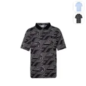 【FILA】男性 GOLF 短袖POLO衫-黑色 1POZ-6007-BK