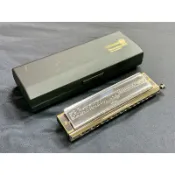 【音和樂器口琴專賣店】德國HOHNER 280 16孔半音階口琴，以色列ADLER TRIO樂團選用琴款；音質厚實飽滿