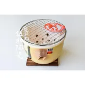 (店+)+佐和陶瓷餐具批發+【伊勢6號水烤爐-日本製 XL1404513】耐熱 燒烤 木炭烤爐 附烤網 餐廳 無菜單 搬家 送禮