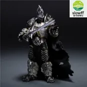 新竹好物社 【巫妖王降臨】阿爾薩斯手辦 魔獸世界手辦 動漫手辦 模型手辦 遊戲手辦 死亡騎士 7寸PVC模型 可動關節 精細塗裝 收藏級擺件