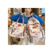 (店+) 芮芮商行 書包女國中生韓版森系雙肩包小學生三到六年級大容量背包簡約潮流 國小生書包 國中生書包