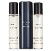 [Strawberrynet草莓網]【Chanel 香奈爾】香奈兒藍色淡香水Bleu De Chanel Eau De Toilette Travel Spray & Two Refills (旅行裝及2個補充裝)
