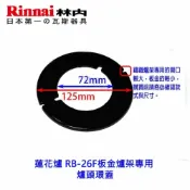 KW廚房世界 《林內原廠》 爐頭環蓋 RB-26F 蓮花爐專用【APP滿額下單10%點數(單一帳號最高1000點)】9/30止