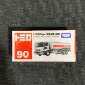 ［小樂］現貨有發票日版 TOMICA 多美 090 Eneos Lorry 油罐車 卡車 加油站 90 紅白盒