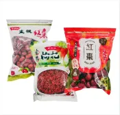 成興社生機紅棗(超特600g)/生機枸杞(600g)*小柚子*