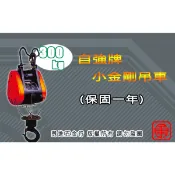 【勇進五金行】(含稅) 自強牌300KG小金鋼吊車 小金剛吊車 小金剛 鋼索吊車 台灣製造 DU-300AS DUKE