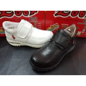 [kikishoes]Zobr路豹牛皮厚底氣墊手工休閒鞋台灣製真皮白色/黑色魔鬼瞻方便好穿小白鞋.護士鞋工作鞋現貨