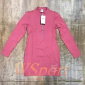【WS】NIKE NSW GX LS QZ DRSS 女款 運動 休閒 長袖 洋裝 連身裙 DM3856-622