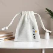 【全場客製化】小布袋 竹節麻布袋 訂製束口袋 飾品布袋客製 珠寶首飾袋 禮品廣告袋 乾花香包布袋 抽繩包裝袋 防塵收納袋