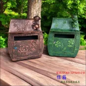 (店+)歐舍傢居 信箱 郵筒 郵箱 仿古 壁掛 鐵藝 瓢蟲 壁掛式 造型 花園意見箱 加強保護漆