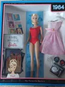 芭比娃娃1964時光紀念禮盒，正品MATTEL，帶原包裝盒，