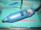 附發票【新宇電動五金行】正廠 BOSS S1J-100 電動刻磨機 研磨機 刻模機 30000轉 可調速型！(特