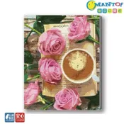 (店+)【Manto】咖啡花語-台灣製DIY數字油畫|超取專用大小