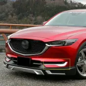 寓偉 適用于馬自達17款CX-5 KF系改裝前霧燈飾條 新款CX-5專用霧燈眉