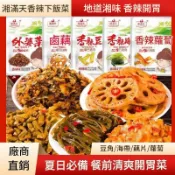 👑 在台發貨 🔥湘滿天 香辣豆角 蘿蔔 海帶絲 藕片 馬鈴薯 即食零食 休閒零食 下飯菜 香辣零食 素菜