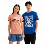 【Roots】男女款-精選Roots 經典LOGO海狸圖案短袖T恤(多款可選)